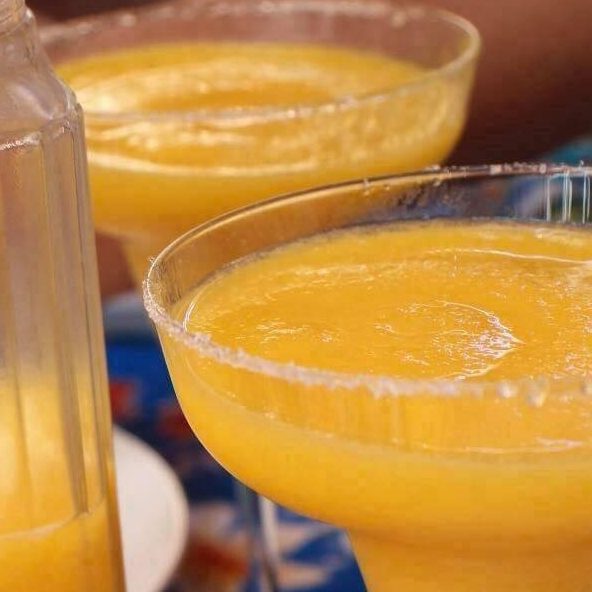 Frozen margarita de fresa El Chapulín cantina mexicana Tenerife